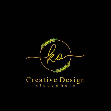 İlk logo kavramının ilk nakavt el yazısı.