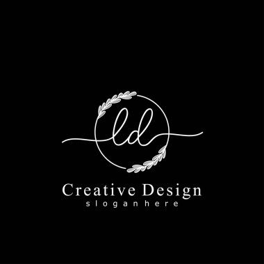 İlk logo kavramının ilk LD el yazısı.