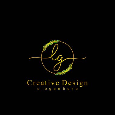 İlk logo kavramının ilk LG el yazısı.