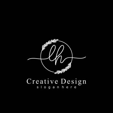 İlk logo kavramının ilk LH el yazısı.