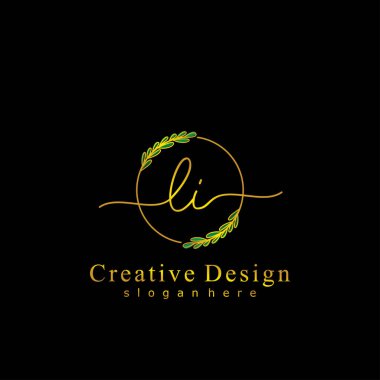 İlk logo kavramının ilk LI el yazısı.