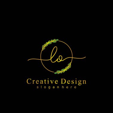 İlk logo kavramının ilk LO el yazısı.