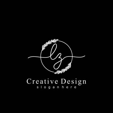 İlk logo kavramının ilk LZ el yazısı.