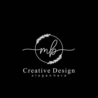 İlk logo kavramının ilk MB el yazısı.