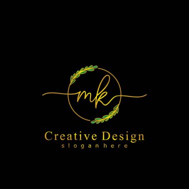 İlk logo kavramının ilk MK el yazısı.