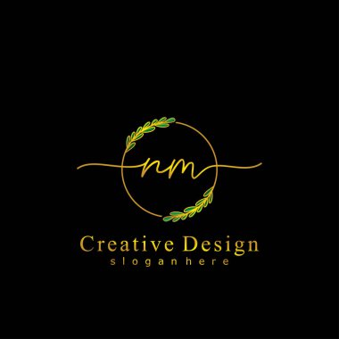 İlk logo kavramının ilk NM el yazısı.