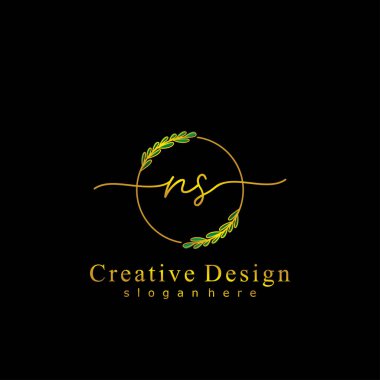 İlk logo kavramının ilk NS el yazısı.