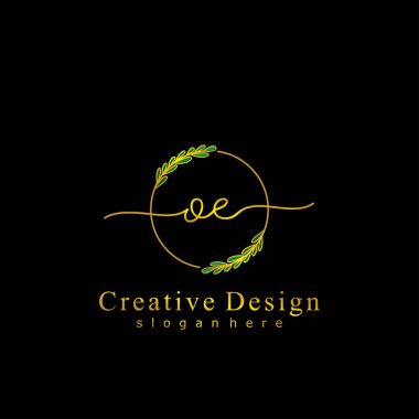 İlk logo kavramının ilk OE el yazısı.