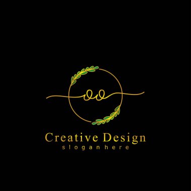 İlk logo kavramının ilk OO el yazısı.