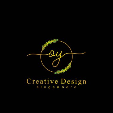 İlk logo kavramının ilk OY el yazısı.