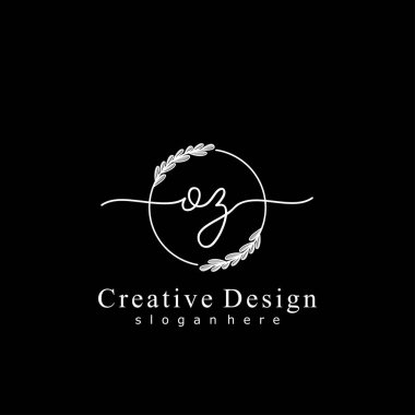 İlk logo kavramının ilk OZ el yazısı.