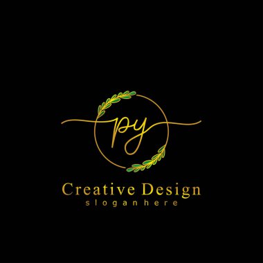 İlk logo kavramının ilk PY el yazısı.