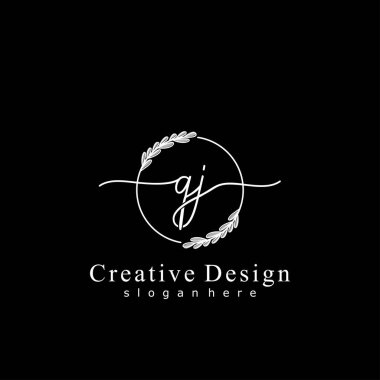 İlk logo kavramının ilk QJ el yazısı.