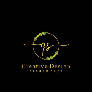 İlk logo kavramının ilk QS el yazısı.