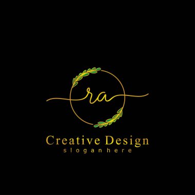 İlk logo kavramının baş RA el yazısı.