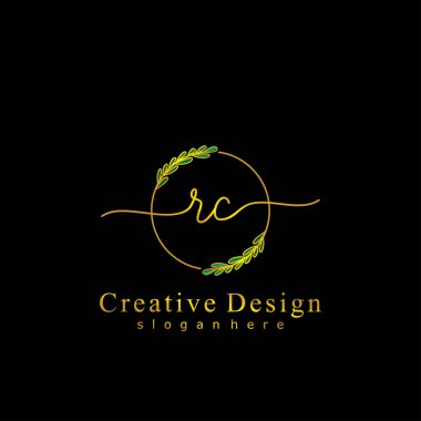 İlk logo kavramının ilk RC el yazısı.