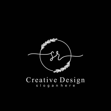 İlk logo kavramının ilk SR el yazısı.