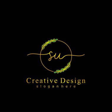 İlk logo kavramının ilk SU el yazısı.