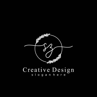 İlk logo kavramının ilk SZ el yazısı.