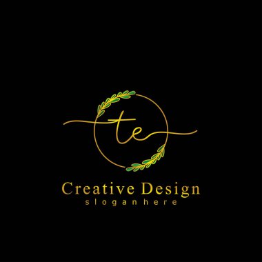 İlk logo kavramının ilk TE el yazısı.