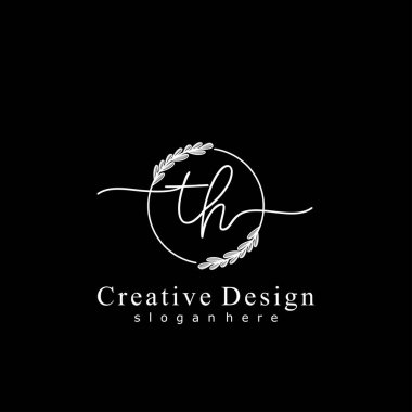 İlk logo kavramının ilk TH el yazısı.