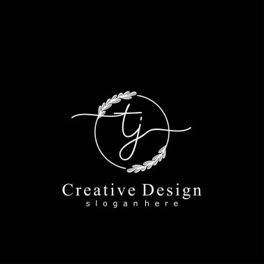 İlk logo kavramının ilk TJ el yazısı.