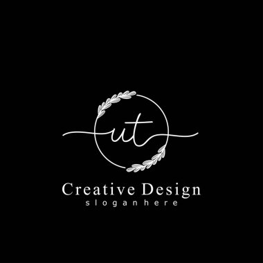 İlk logo kavramının ilk UT el yazısı.