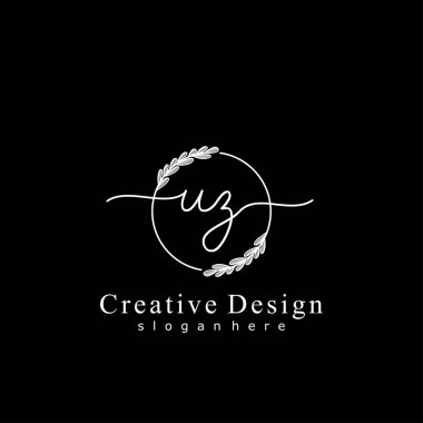 İlk logo kavramının ilk UZ el yazısı.