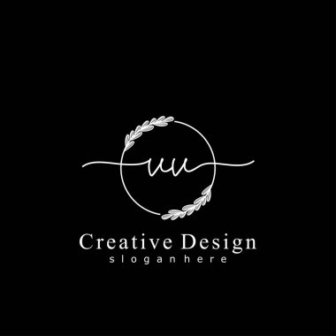 İlk logo kavramının ilk VV el yazısı.