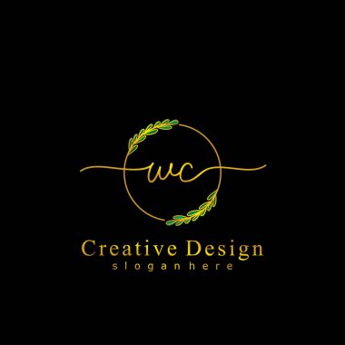 İlk logo kavramının ilk WC el yazısı.