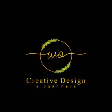 İlk logo kavramının ilk WO el yazısı.