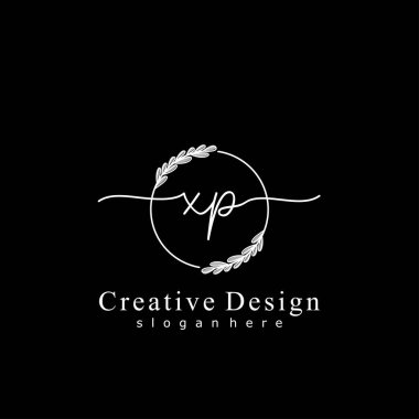 İlk logo kavramının XP el yazısı.