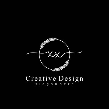 İlk logo kavramının ilk XX el yazısı.