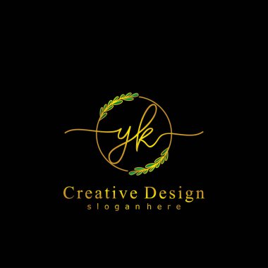 İlk logo kavramının YK el yazısı.