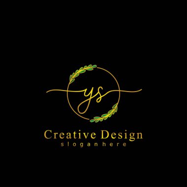 İlk logo kavramının YS el yazısı.