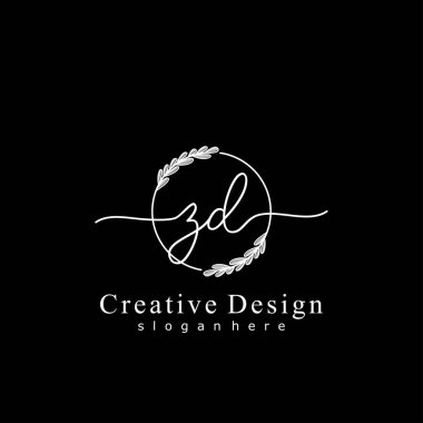 İlk logo kavramının ilk ZD el yazısı.