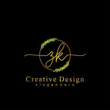 İlk logo kavramının ilk ZK el yazısı.