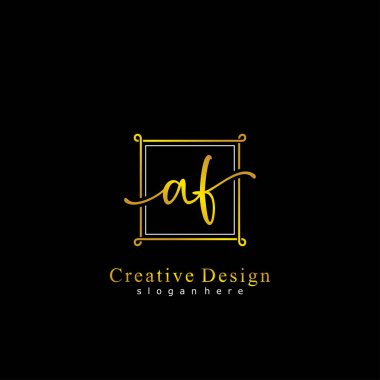 İlk logo kavramının ilk AF el yazısı.