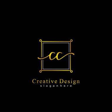 İlk logo kavramının ilk CC el yazısı.