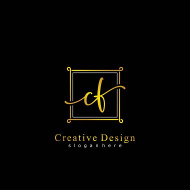 İlk logo kavramının ilk CF el yazısı.