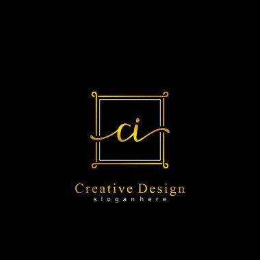 İlk logo kavramının ilk CI el yazısı.