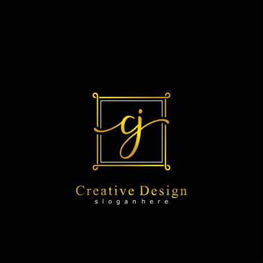 İlk logo kavramının ilk CJ el yazısı.