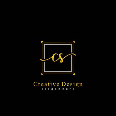 İlk logo kavramının ilk CS el yazısı.