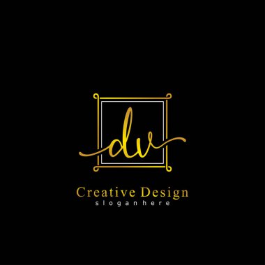 İlk logo kavramının ilk DV el yazısı.