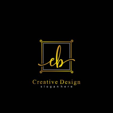 İlk logo kavramının ilk EB el yazısı.