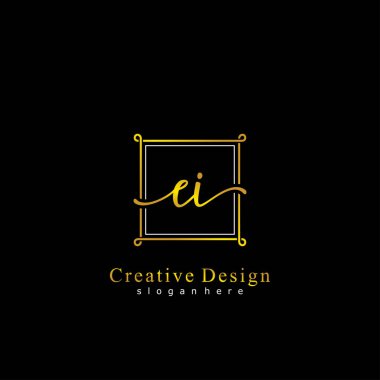 İlk logo kavramının el yazısı.