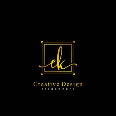 İlk logo kavramının ilk EK el yazısı.