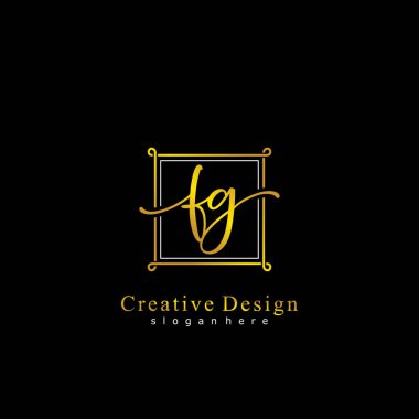 İlk logo kavramının ilk FG el yazısı.