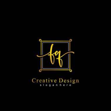 İlk logo kavramının ilk FQ el yazısı.