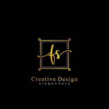 İlk logo kavramının ilk FS el yazısı.